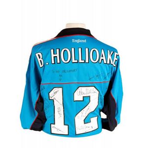 Ben Hollioake's England Odi Uniform, shirt with 'B.Hollioake'…