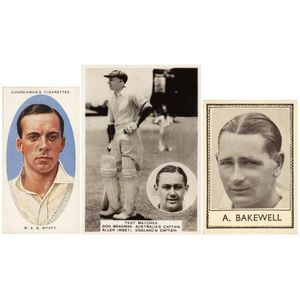 1936-38 cricket cards, noted 1936 Churchman 'Cricketers' (50);…