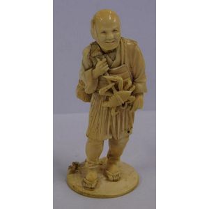 Japanese ivory figures, groups and other items - price guide and values -  page 5