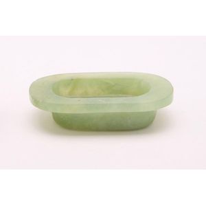 Chinese Jade Shallow Dish - 11cm - Jade - Oriental