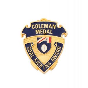 Coleman Medal Proof: 1990 Proof of Coleman Medal with new AFL…