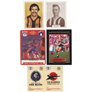 c1933-2005 balance of football cards collection in large box,…
