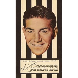 1953 Argus '1953 Football Portraits', large size (11 x 19 cm ),…