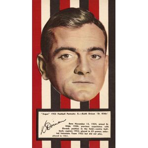 1953 Argus '1953 Football Portraits', large size (11 x 19 cm ),…