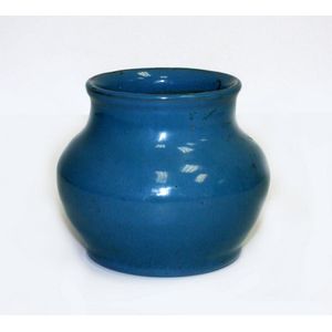 Monochrome Blue Vase by Paka Pottery - 10cm - New Zealand Themes ...