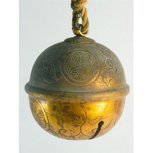 Imperial Bronze Temple Bell with Loud Ring - Bronze - Oriental