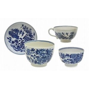 初期Worcester シュガーボウル(1770年頃) 18th century Worcester sugar bowls, sucriers - price guide