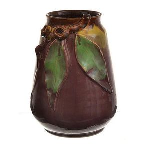 Pamela (inscribed Ware C.1932-34). Gumnut branch vase incised…