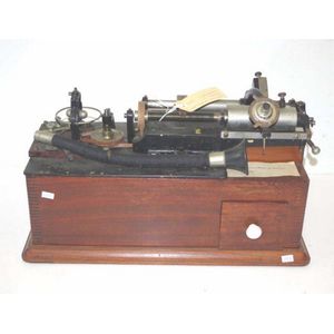 Edison Class M Electric Phonograph 1889 with Needle Head - Gramophones ...