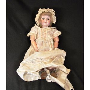 Antique German Bisque Doll, No. 200, Welsh & Co - Zother Dolls and ...