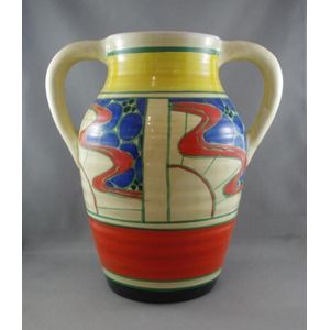 Clarice Cliff Sunrise Isis Vase - Cliff, Clarice - Ceramics