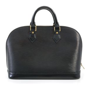 Louis Vuitton Alma Epi BB Noir in Leather with Silver-tone - US