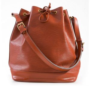 Noe Handbag Louis Vuitton Noé Azur canvas Multiple colors Leather  ref.947675 - Joli Closet