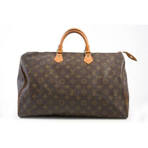 Authentic LOUIS VUITTON Speedy 40 Monogram Boston Hand Bag 