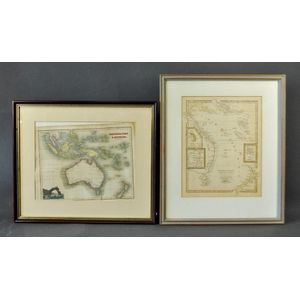 Two early maps, Wyld, James (1790-1836) 'East InDiameter Isles…