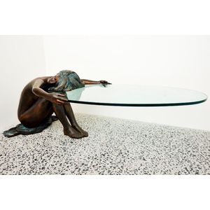 Bronze Nude Coffee Table by Emil Epple - European - Furniture - Post 1950