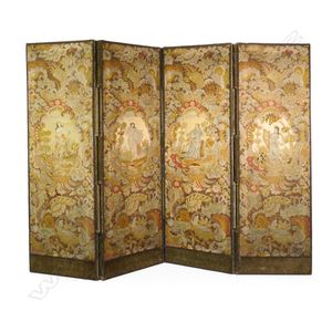 Antique English and Australian folding room screens - price guide and ...