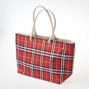 Sold at Auction: Burberry Signed Pink Plaid Purse