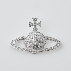 Vivienne Westwood Crystal Orb Brooch - Brooches - Jewellery