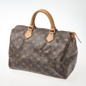 Vintage Louis Vuitton Speedy 30 Bag | Ivory & Gold