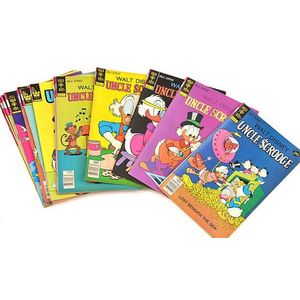 Fifteen vintage Walt Disney's Uncle Scrooge Comics Gold Key…