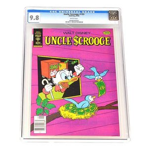 Vintage Walt Disney Uncle Scrooge Comic #153 with Cgc…