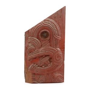 Manaia Carved Architectural Element - New Zealand Maori - Tribal