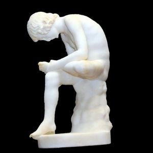 Pietro Bazzanti, Italian (1825-1895) 'Fedele' seated nude…
