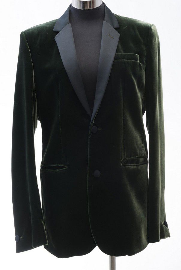 Green Velvet Armani Tuxedo Jacket, US48 - Clothing - Women's - Costume ...