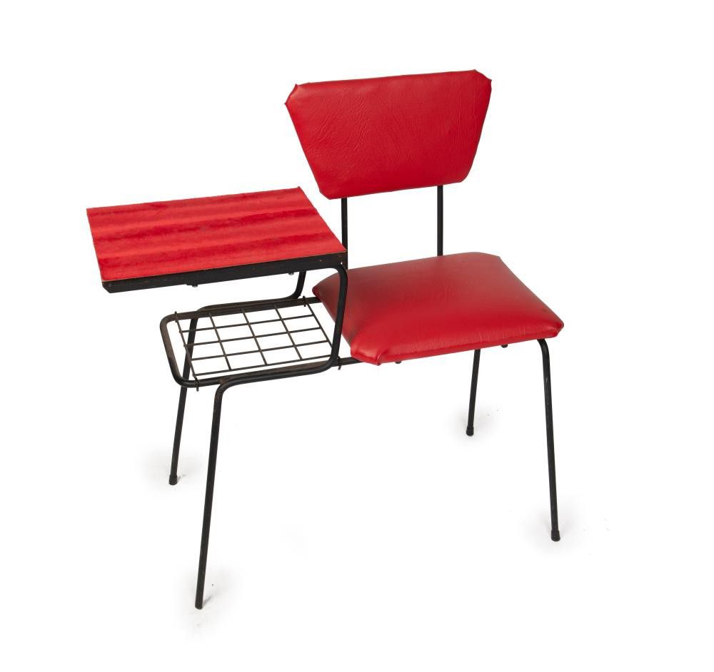 1960s Vintage Telephone Table 80x76x42 cm Australian Furniture Post 1950