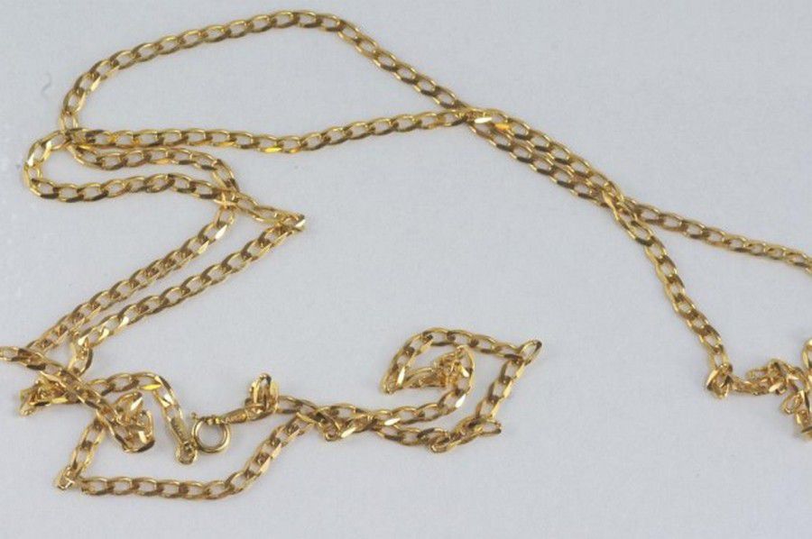 5.2g 9ct Gold Necklace - 70cm Length - Necklace/Chain - Jewellery