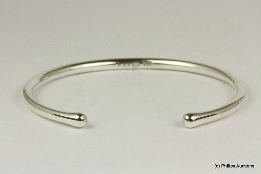 Georg Jensen Silver Bangle (Style No. 150) - Bracelets/Bangles - Jewellery