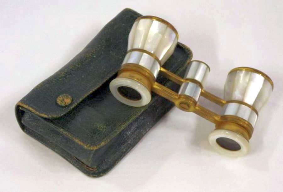 Antique Opera Glasses with Case - Optical - Eye Glasses - Industry ...