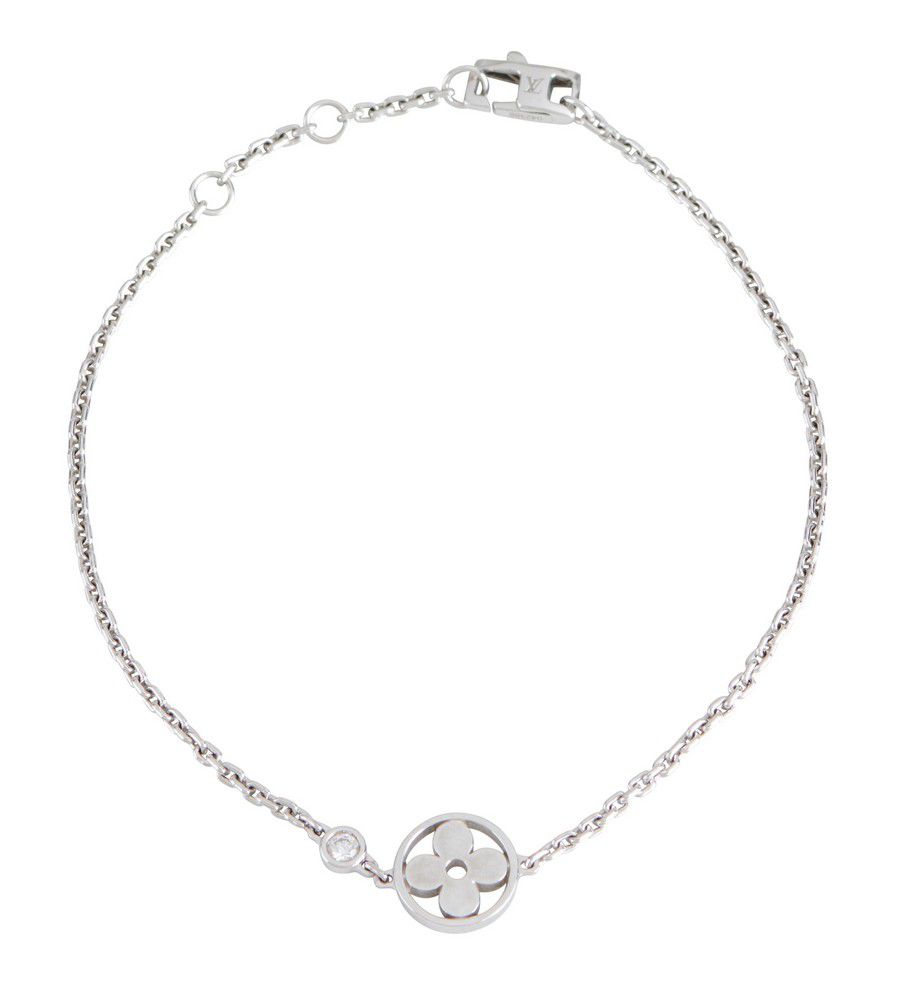 Louis Vuitton, Idylle blossom diamond bracelet, set in 18ct ...