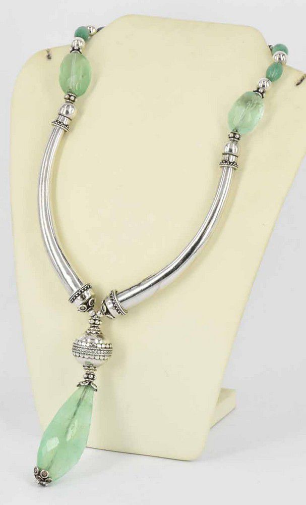 mexican-silver-prasiolite-necklace-125g-necklace-chain-jewellery