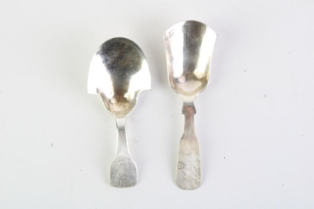 Georgian Sterling Silver Caddy Spoons, 1816-1824 - Flatware/Cutlery and ...