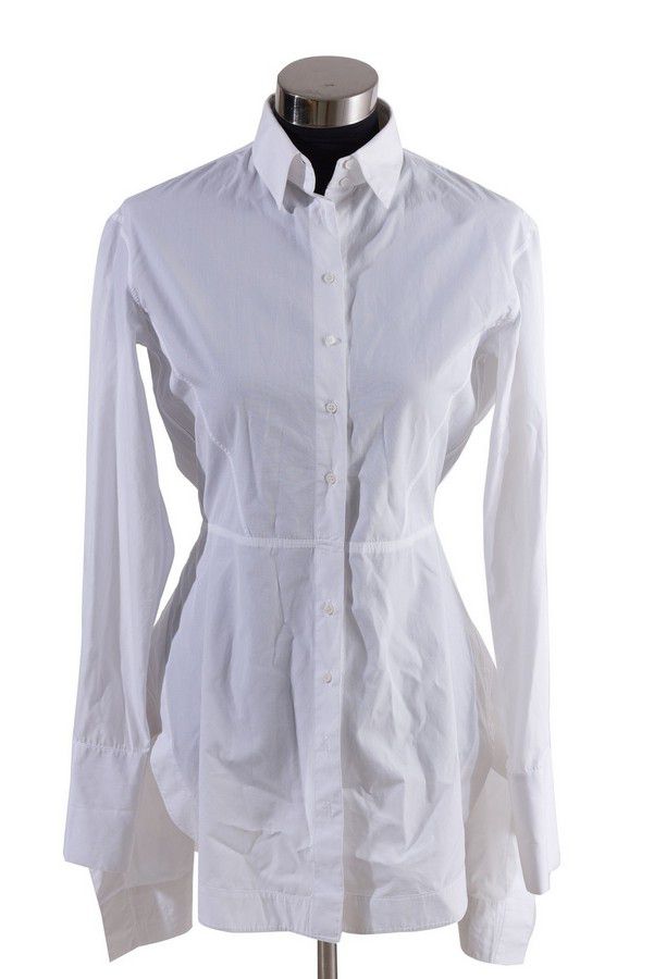 Alaia White Cotton Shirt, Size 42, NWT, RRP $1,599 - Sporting - Cricket ...
