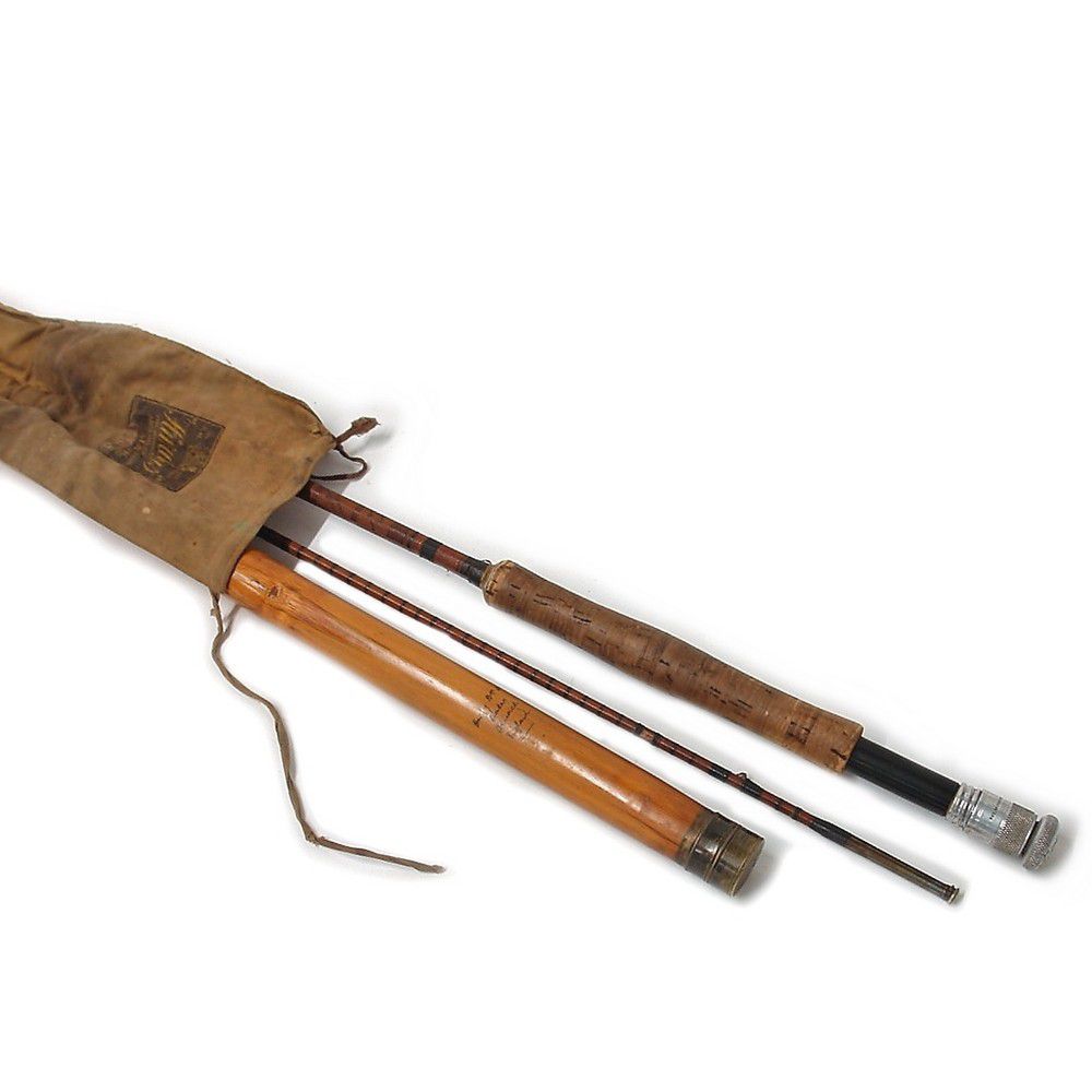 Vintage Hardy Crown Houghton 3-Piece Fly Rod Set - Sporting Equipment -  Fishing - Recreations & Pursuits