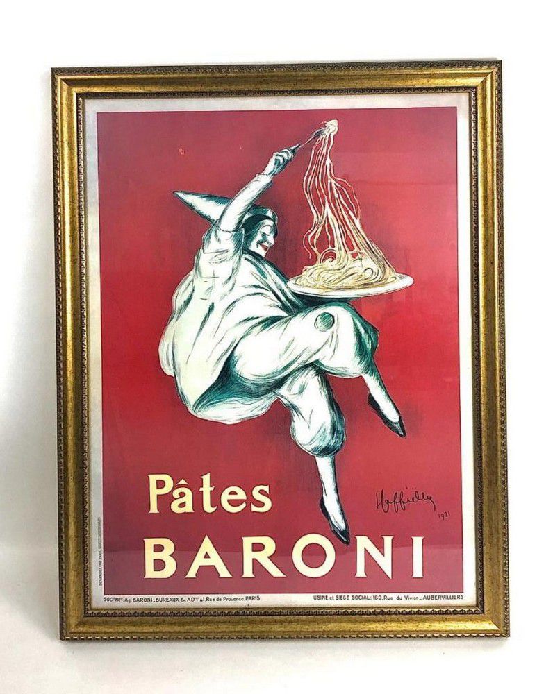 Pates Baroni Lithograph Poster Prints Posters Art