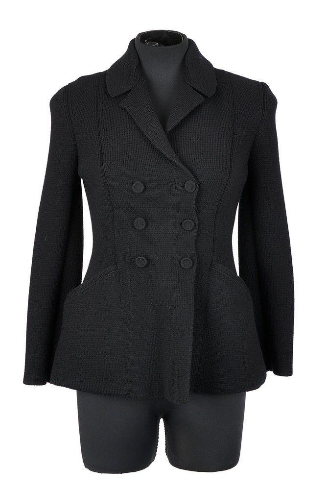 Christian Dior Double Breasted Bar Jacket, Size 38 - Clothing - Women's ...