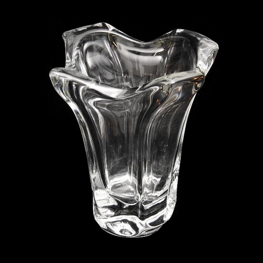 Daum French Vase - 30cm Height - French - Glass