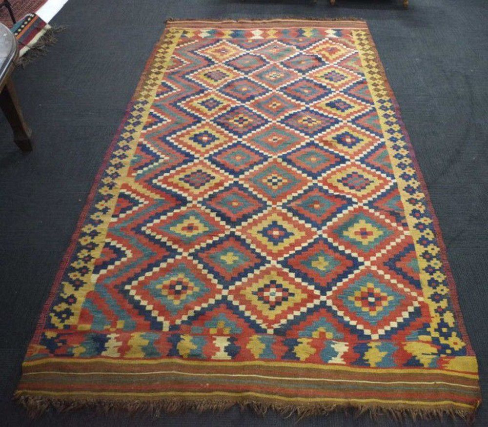 Eastern Rug Designs Geometric Eastern Handmade Rug, 330x168cm - Rugs & Carpets - Textiles ...