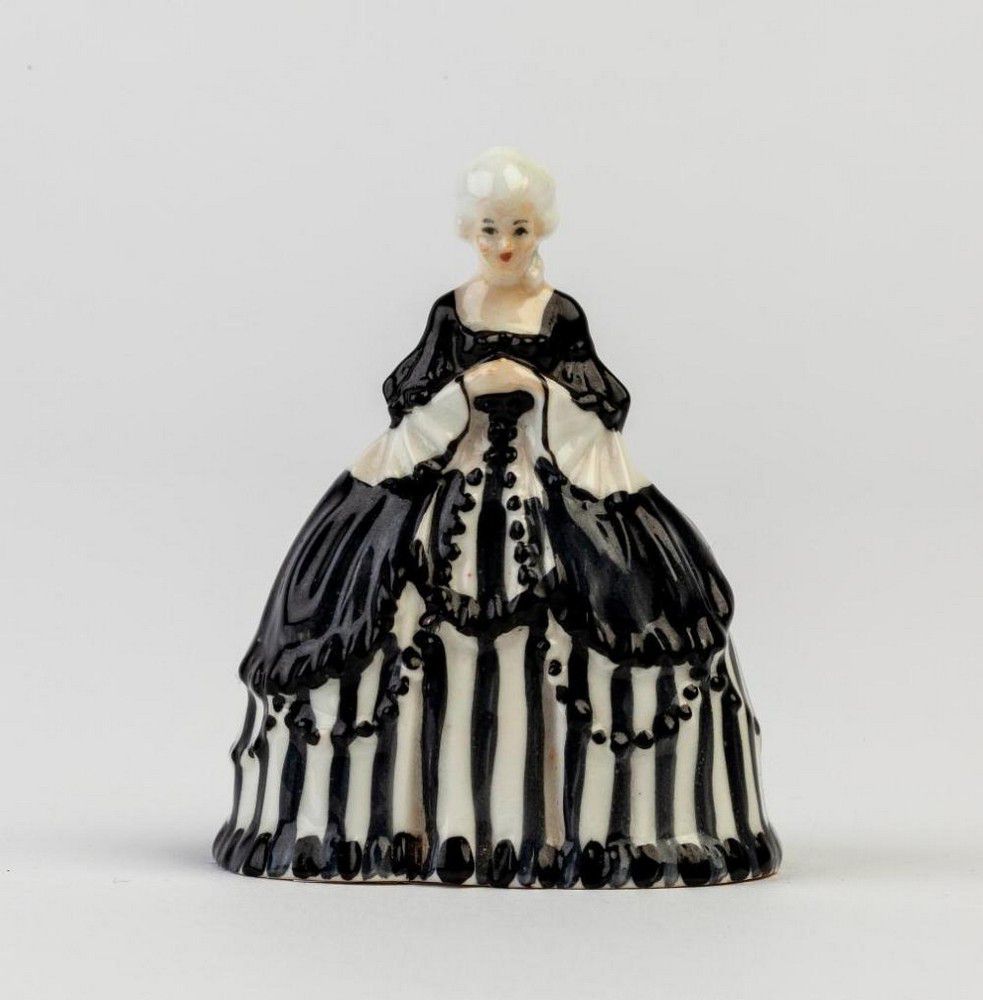 Royal Doulton Crinoline Lady Miniature Figurine - Royal Doulton