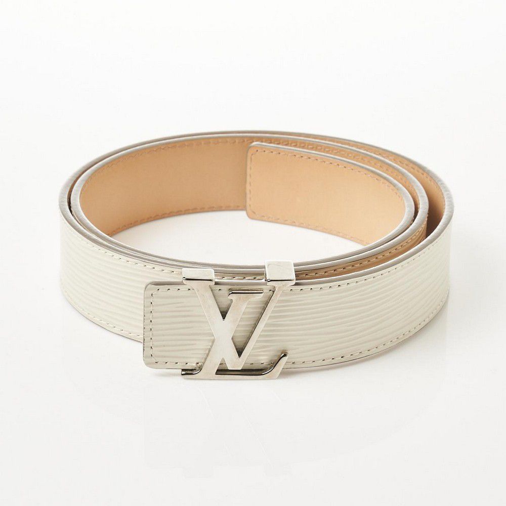 LV Epi Initiales Belt with Silver Buckle - Belts - Costume & Dressing ...