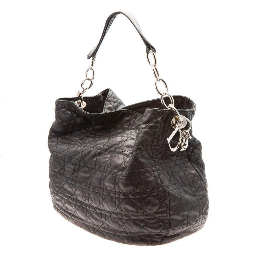 Black Quilted Lady Dior Handbag by Dior - Handbags & Purses - Costume ...