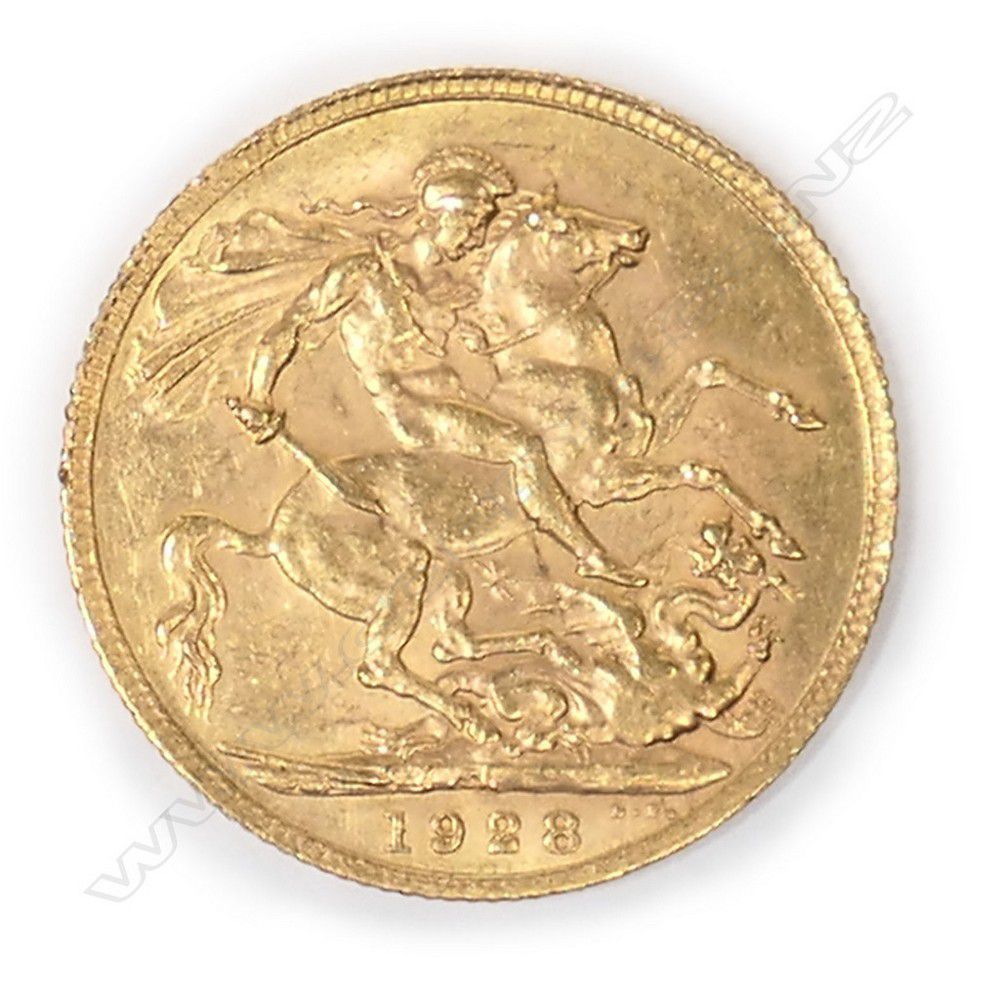 1928 South Africa Gold Sovereign - Coins - Numismatics, Stamps & Scrip