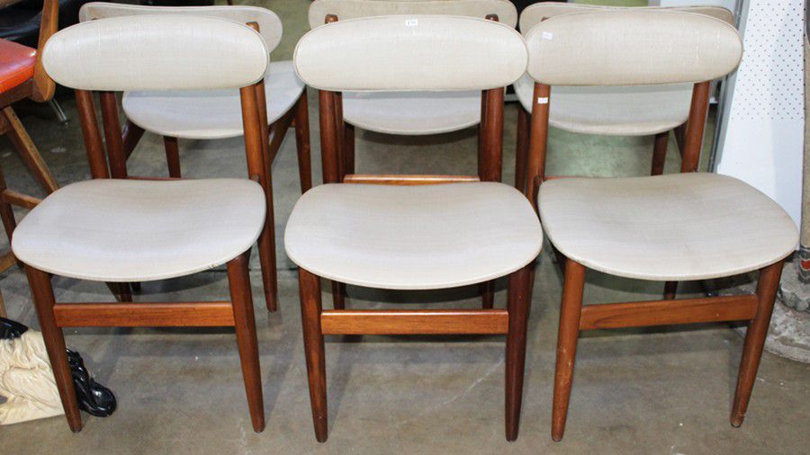 Six Australian Elite Dining Chairs, Vinyl Dining Chairs Australia