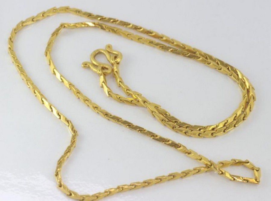22ct Gold Necklace, 75.6g, 79cm Length - Necklace/Chain - Jewellery
