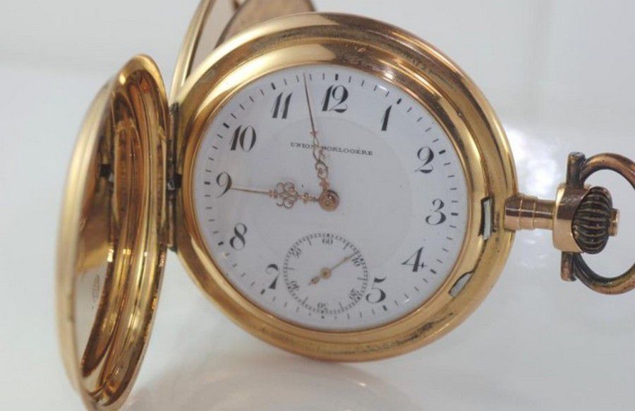 Union horlogere clearance pocket watch