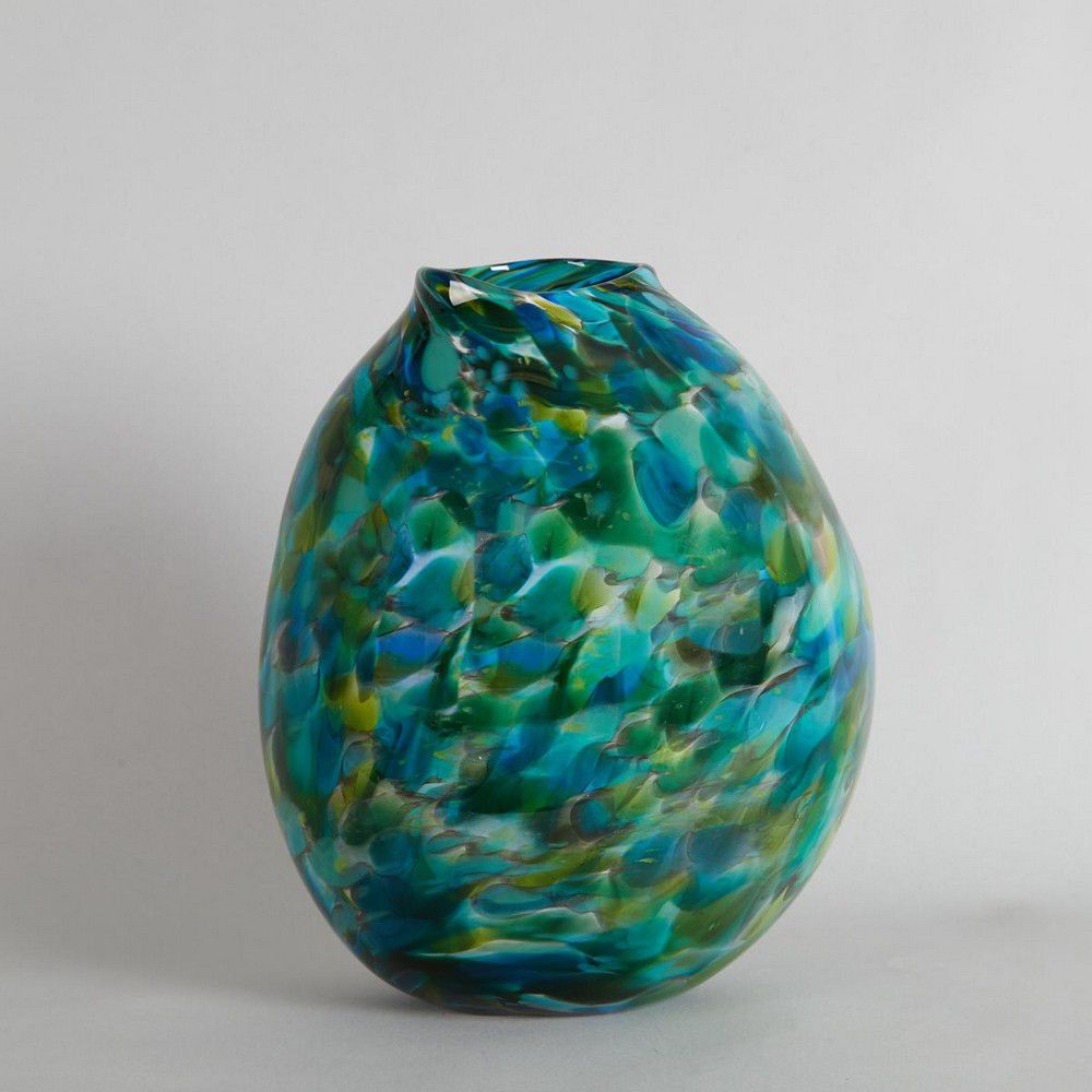 Large Flame Daisy Vase by Anthony Genet (2003) - New Zealand Potters ...